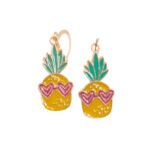 Pineapple earrings