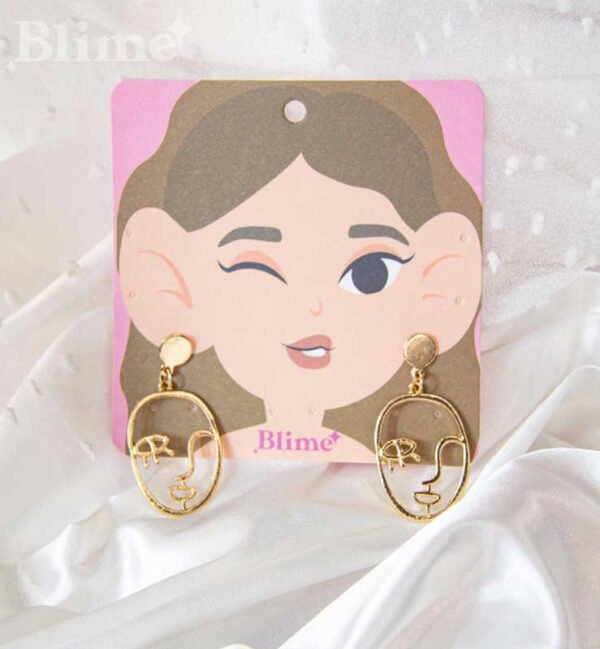 Face earrings