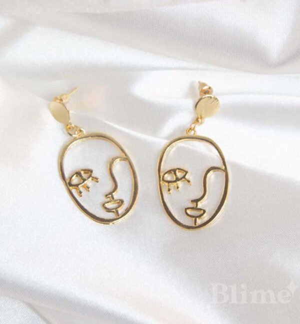 Face earrings