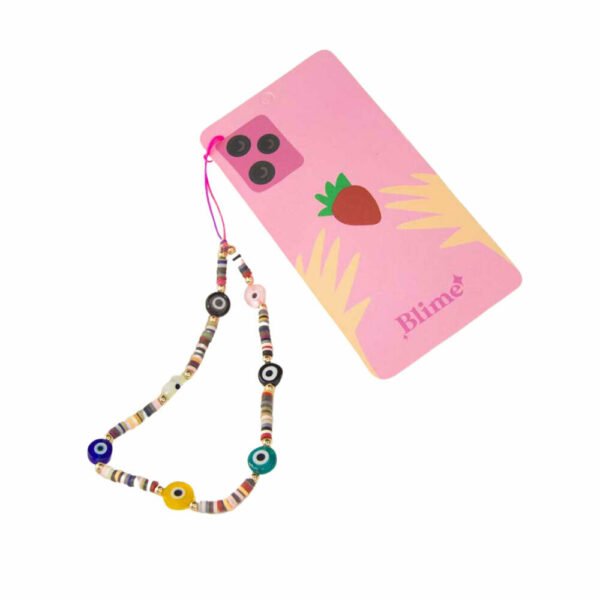 Beaded phone charm strap turkey